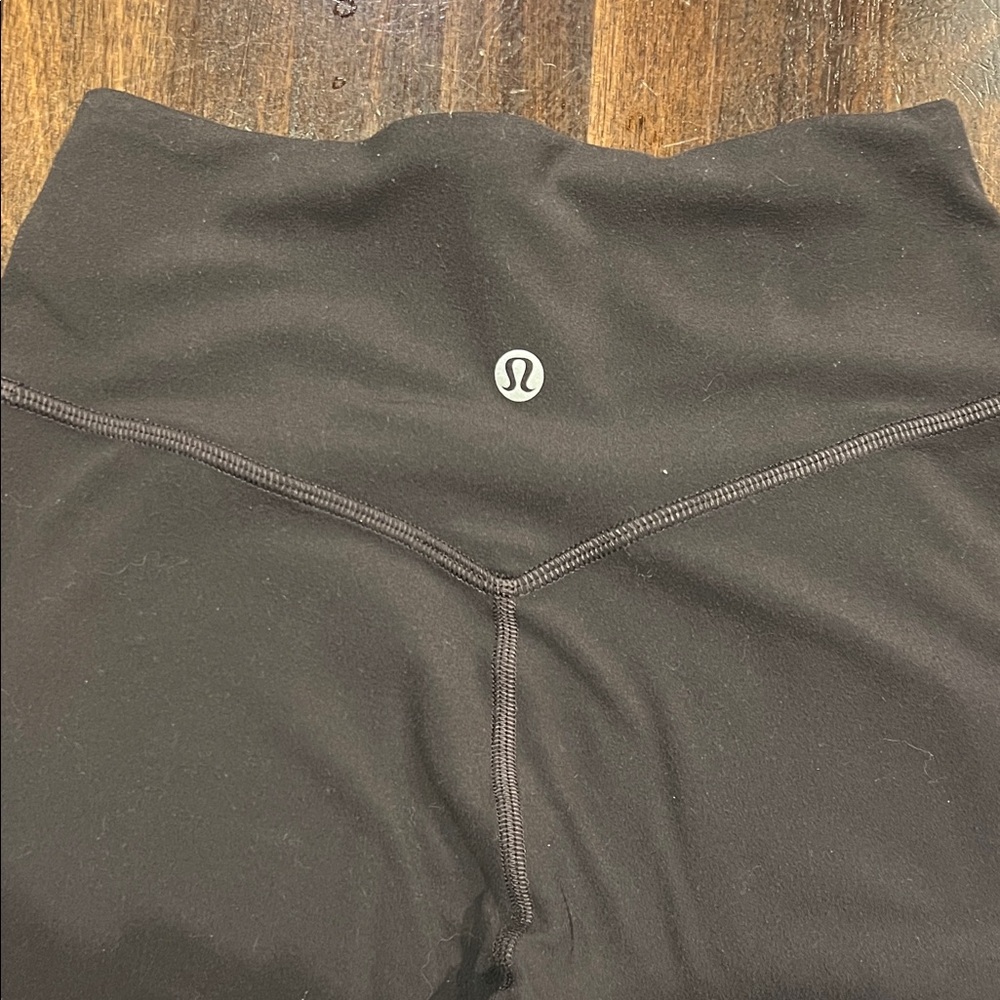 Lululemon Black High-Waist Align Jogger Leggings -size 0